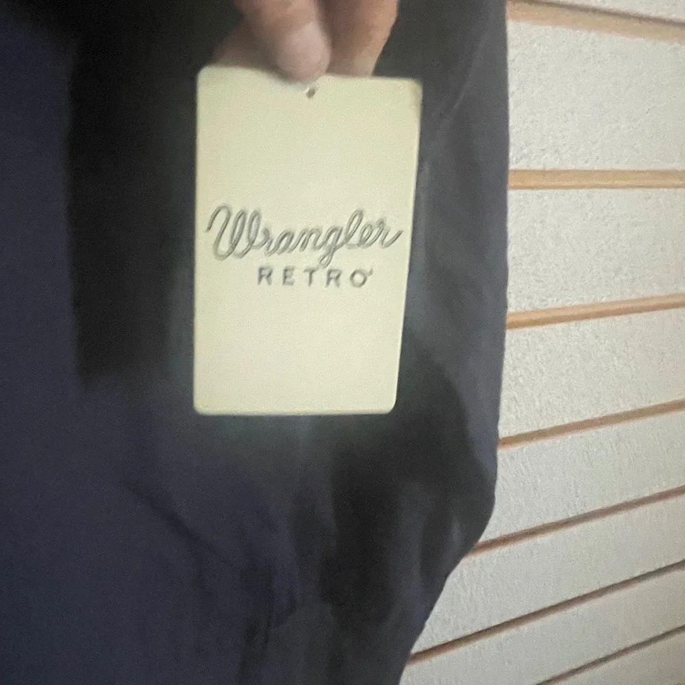 Wrangler Retro Mens Long Live Cowboys Long Sleeve‎ Graphic Tee Black Large NWT - Picture 3 of 5